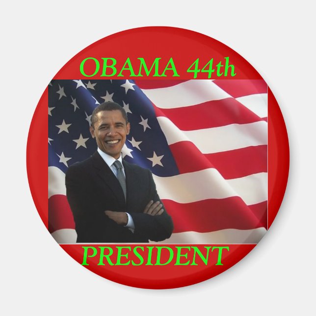 OBAMA 44. PRÄSIDENT MAGNET (Vorne)