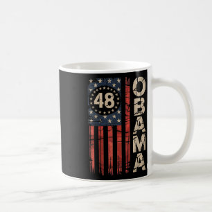 Obama 48. US-Präsident Flag Obama für Presi Kaffeetasse