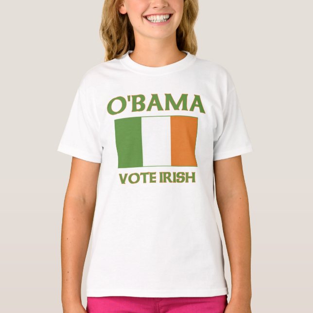 Obama-Abstimmung Irent-shirts T-Shirt (Vorderseite)