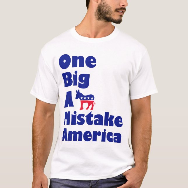 Obama-Akronym-T-Shirt T-Shirt (Vorderseite)