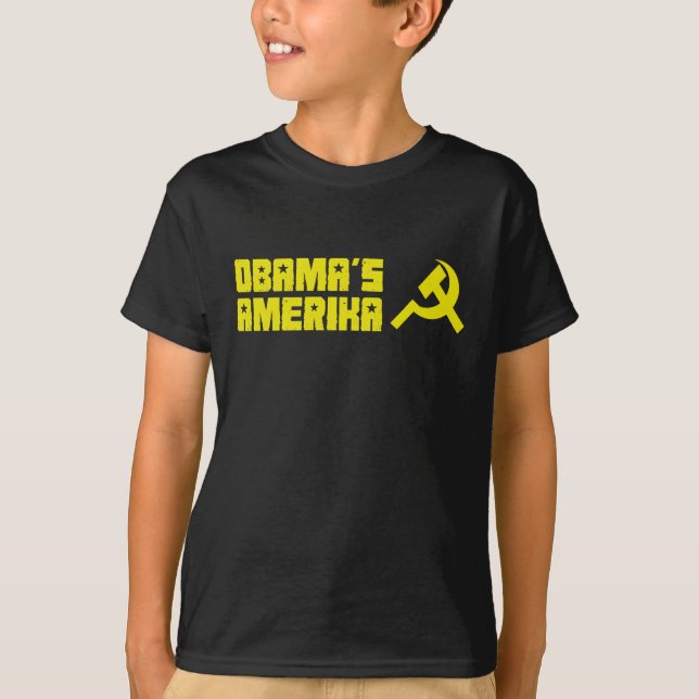 Obama Amerika T-Shirt (Vorderseite)