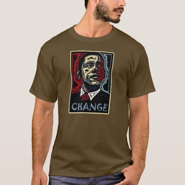 Obama-Änderung T-Shirt (Vorderseite)