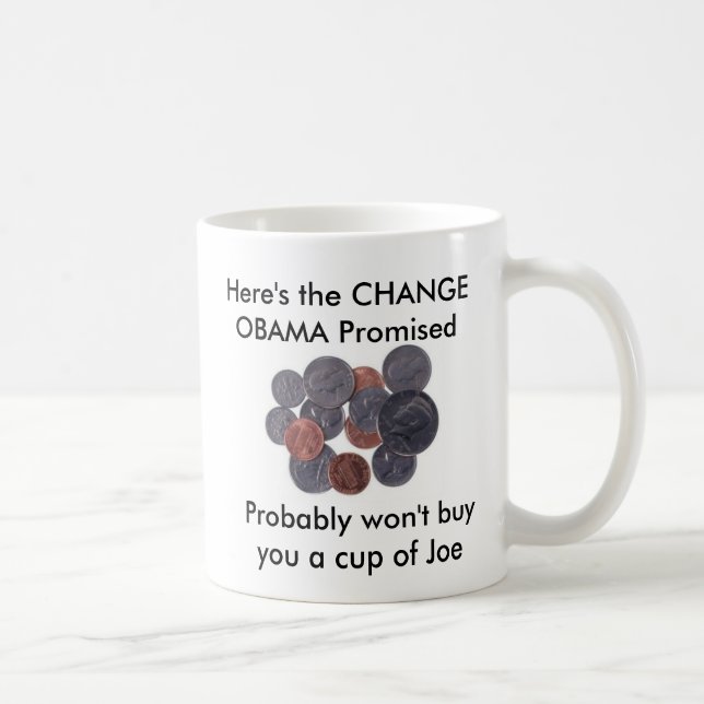 Obama-Änderungs-Tasse Tasse (Rechts)