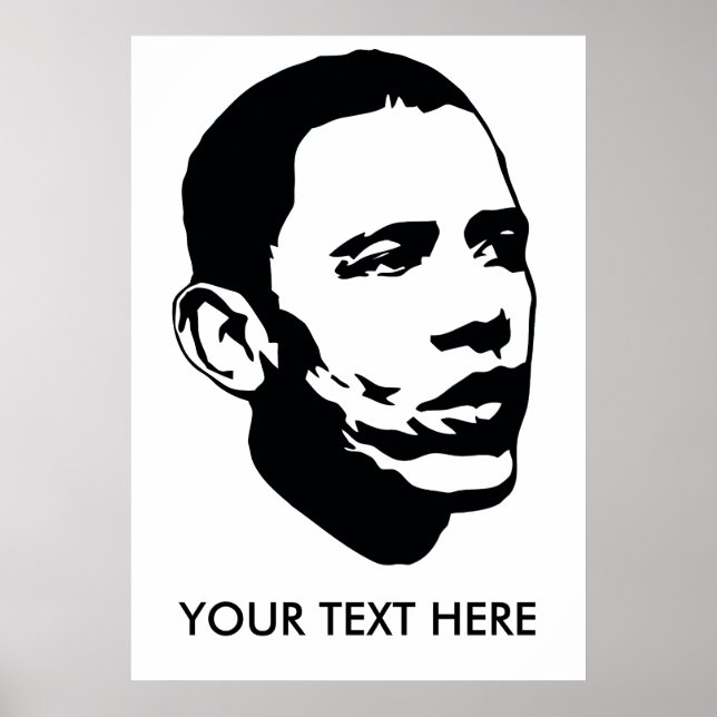 Obama Anpassungsfähiges Poster (Vorne)