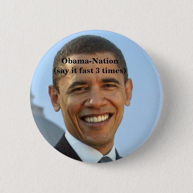 Obama-anti. Button (Vorderseite)