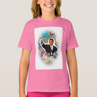 Obama Aquarius Girls Angepasstes Shirt