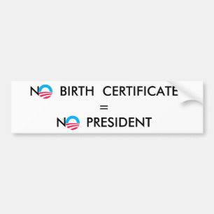 OBAMA AUTOAUFKLEBER