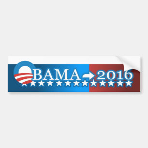 Obama - > Autoaufkleber 2016