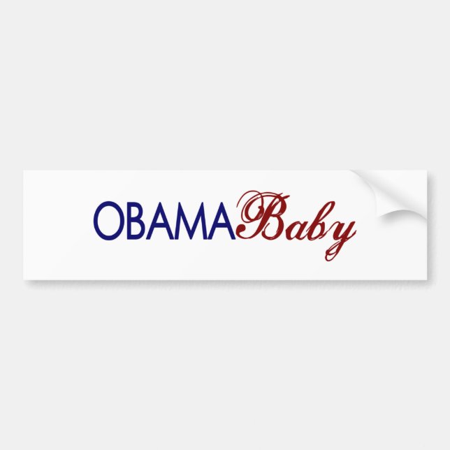 Obama-Baby Autoaufkleber (Vorne)