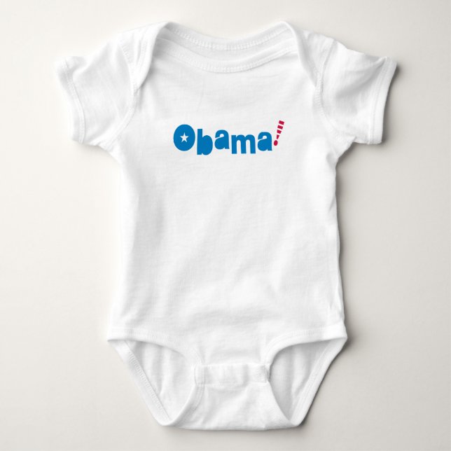 Obama-Baby! Baby Strampler (Vorderseite)
