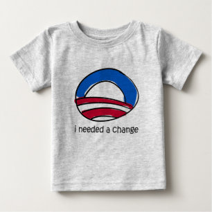 Obama-Baby I benötigte eine Änderung Baby T-shirt