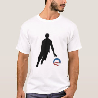 Obama-Basketball-Silhouette-T - Shirt