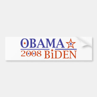 Obama Biden 08 Autoaufkleber
