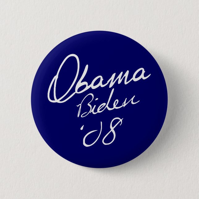 OBAMA / BIDEN 08 BUTTON (Vorderseite)