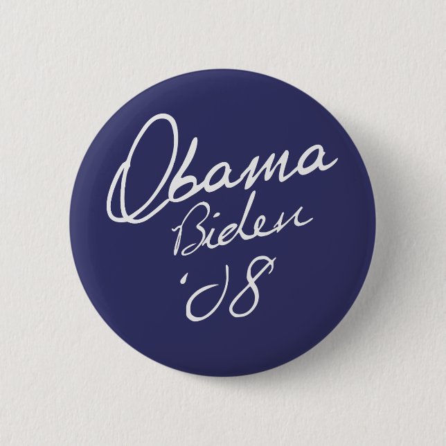 Obama Biden '08 Button (Vorderseite)