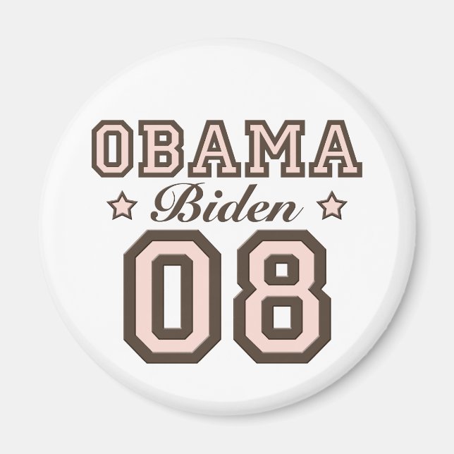 Obama Biden 08 Magnet (Vorne)
