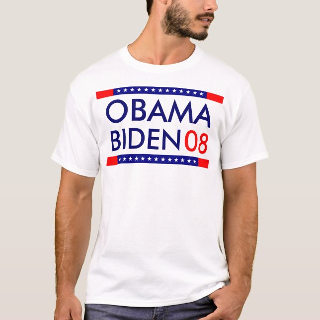 Obama Biden 08 T-Shirt (Vorderseite)