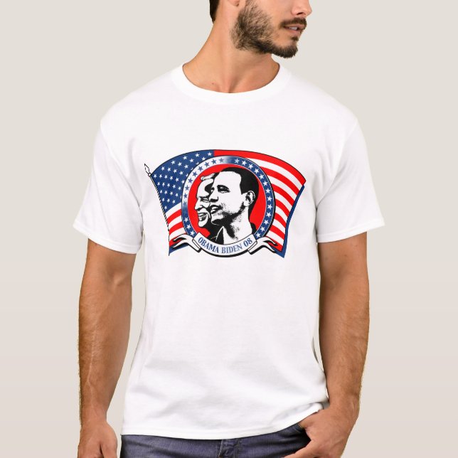 Obama Biden 2008 T-Shirt (Vorderseite)