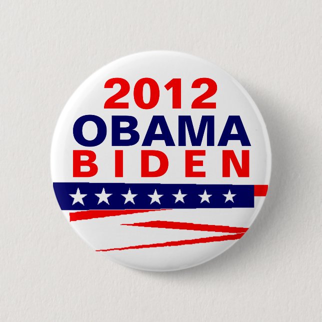 OBAMA-BIDEN 2012 BUTTON (Vorderseite)
