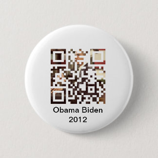 Obama Biden 2012 Button