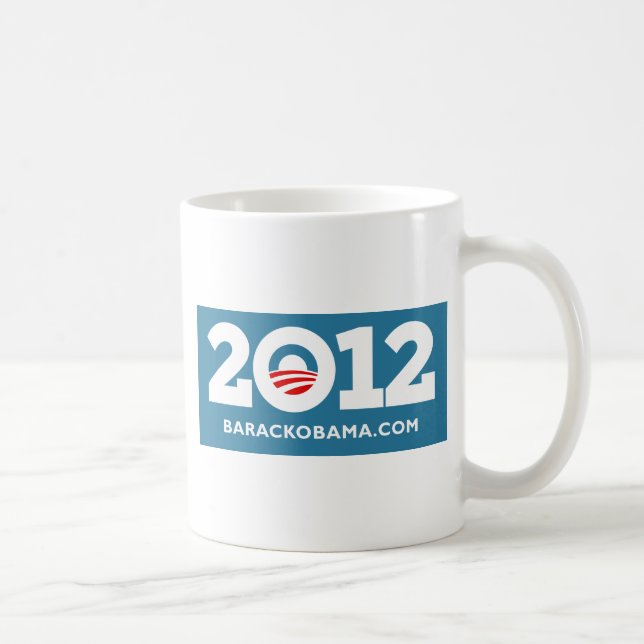 Obama Biden 2012 Tasse (Rechts)