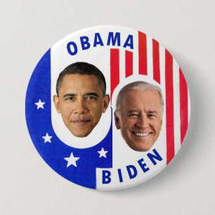 Obama Biden Button