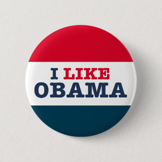 Obama Biden mag ich Obama (Knopf) Button