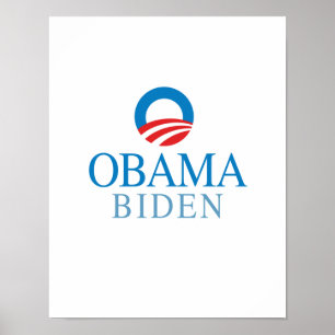 OBAMA BIDEN O BLUE -.pnng Poster