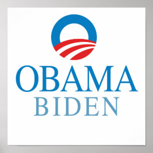 OBAMA BIDEN O BLUE -.pnng Poster