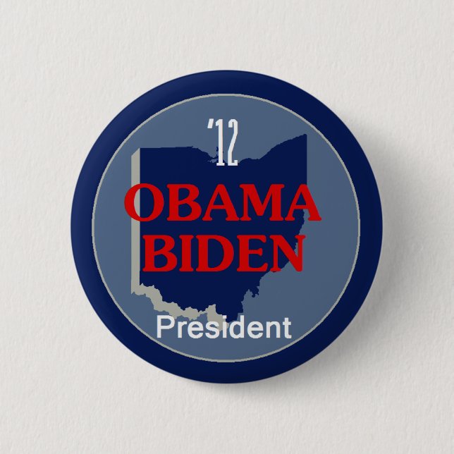 Obama Biden OHIO Button (Vorderseite)