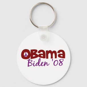 Obama Biden Peace Schlüsselanhänger