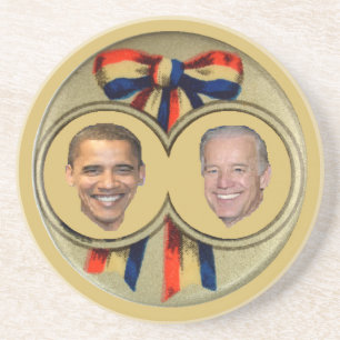 Obama Biden Sandstein Untersetzer