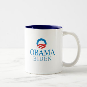 Obama Biden Zweifarbige Tasse