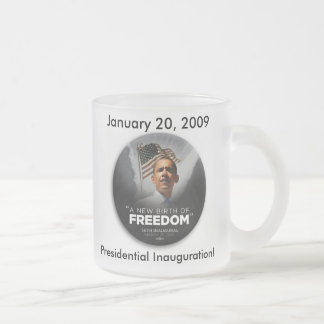 Obama-Bier-Tasse! Mattglastasse