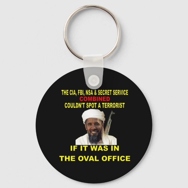 OBAMA BIN LADEN SCHLÜSSELANHÄNGER (Vorderseite)