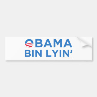 Obama-bin Lyin Autoaufkleber