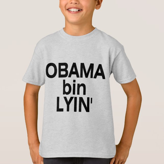 Obama-bin Lyin T-Shirt (Vorderseite)