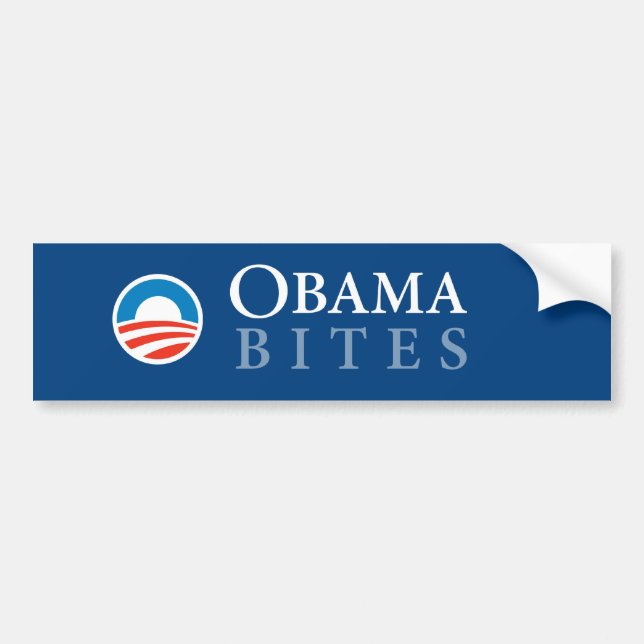 Obama-Bisse Autoaufkleber (Vorne)