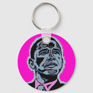 Obama Blue Schlüsselanhänger