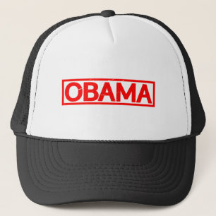 Obama-Briefmarke Truckerkappe