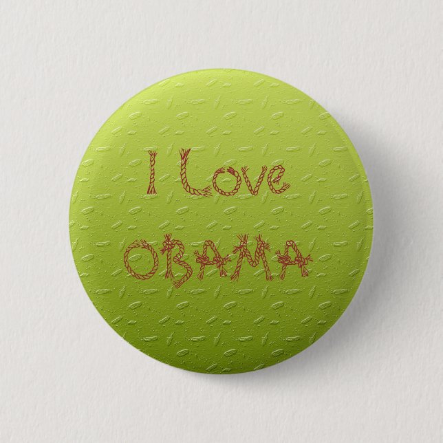 OBAMA BUTTON (Vorderseite)