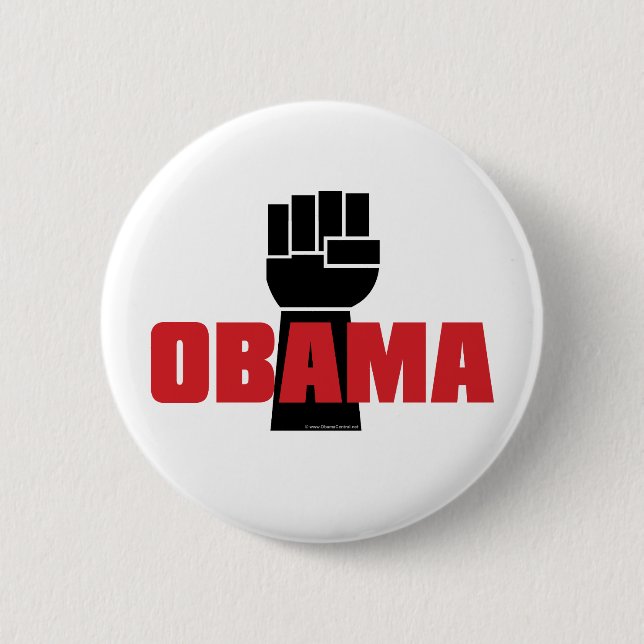 Obama! Button (Vorderseite)