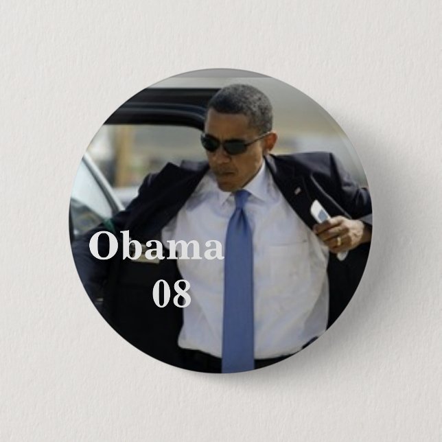 Obama-Button Button (Vorderseite)