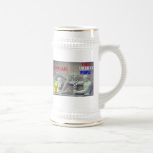 OBAMA CARE / AMERIKANISCHE VOLKSWIRTSCHAFTEN BIERGLAS