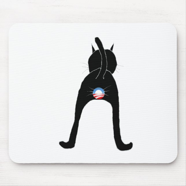 Obama Cat Mousepad (Vorne)