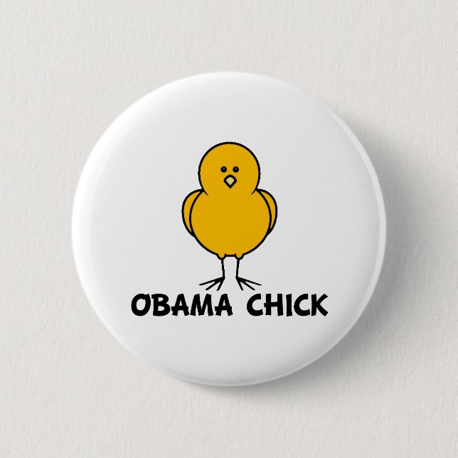Obama Chick Button (Vorderseite)