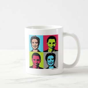 Obama Clinton Warhol.png Kaffeetasse