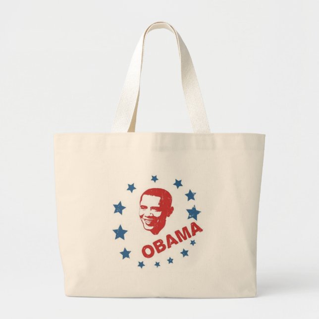 Obama Collection Jumbo Stoffbeutel (Vorne)