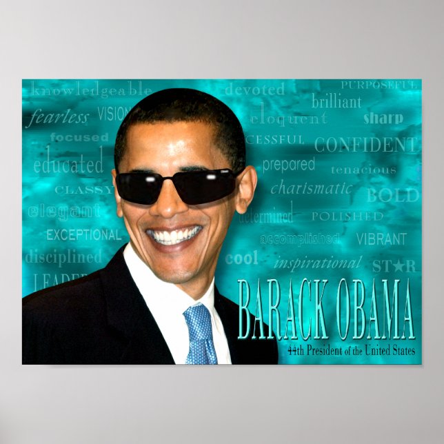 Obama Cool Poster (Vorne)