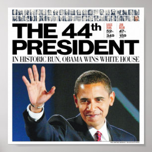 Obama: Das 44. Präsident Poster